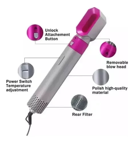 CEPILLO SECADOR 5 EN 1