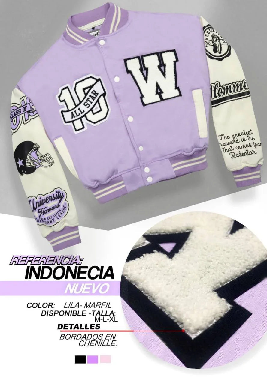 Beisbolera en algodón