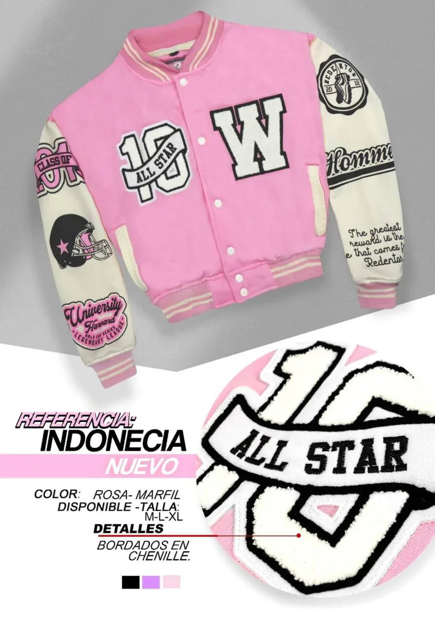 Beisbolera en algodón