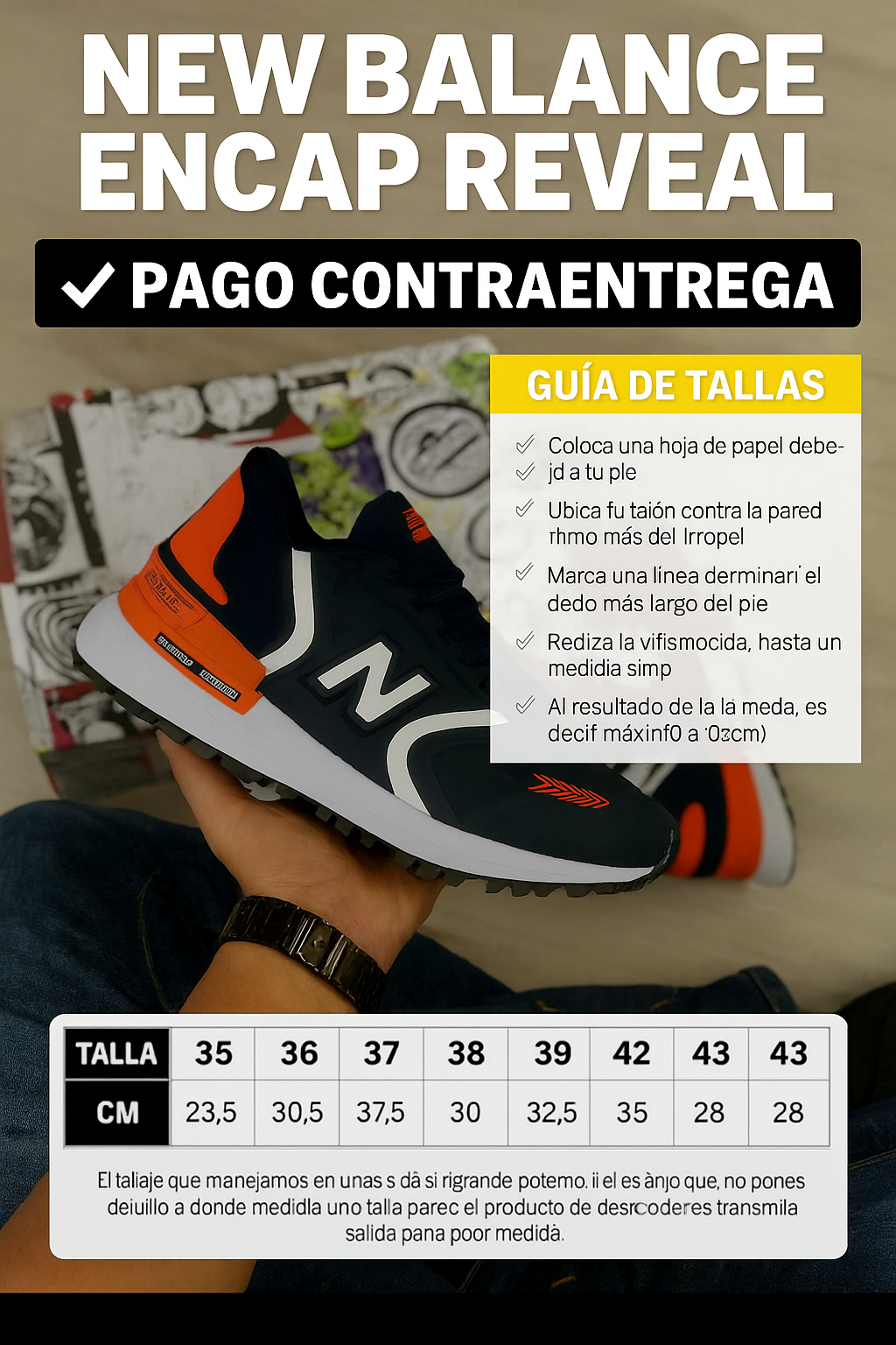 NEW BALANCE CON ENCAP REVEAL