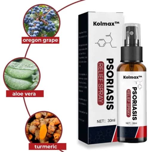 KOLMAX - SPRAY PSORIASIS: Alivio Rápido y Eficaz para tu Piel