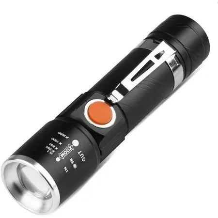 SUPER LINTERNA TACTICA COM ZOOM - ÚLTIMAS UNIDADS