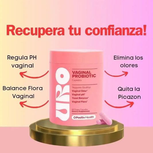 URO Salud Íntima – Flora Vaginal en Balance Natural