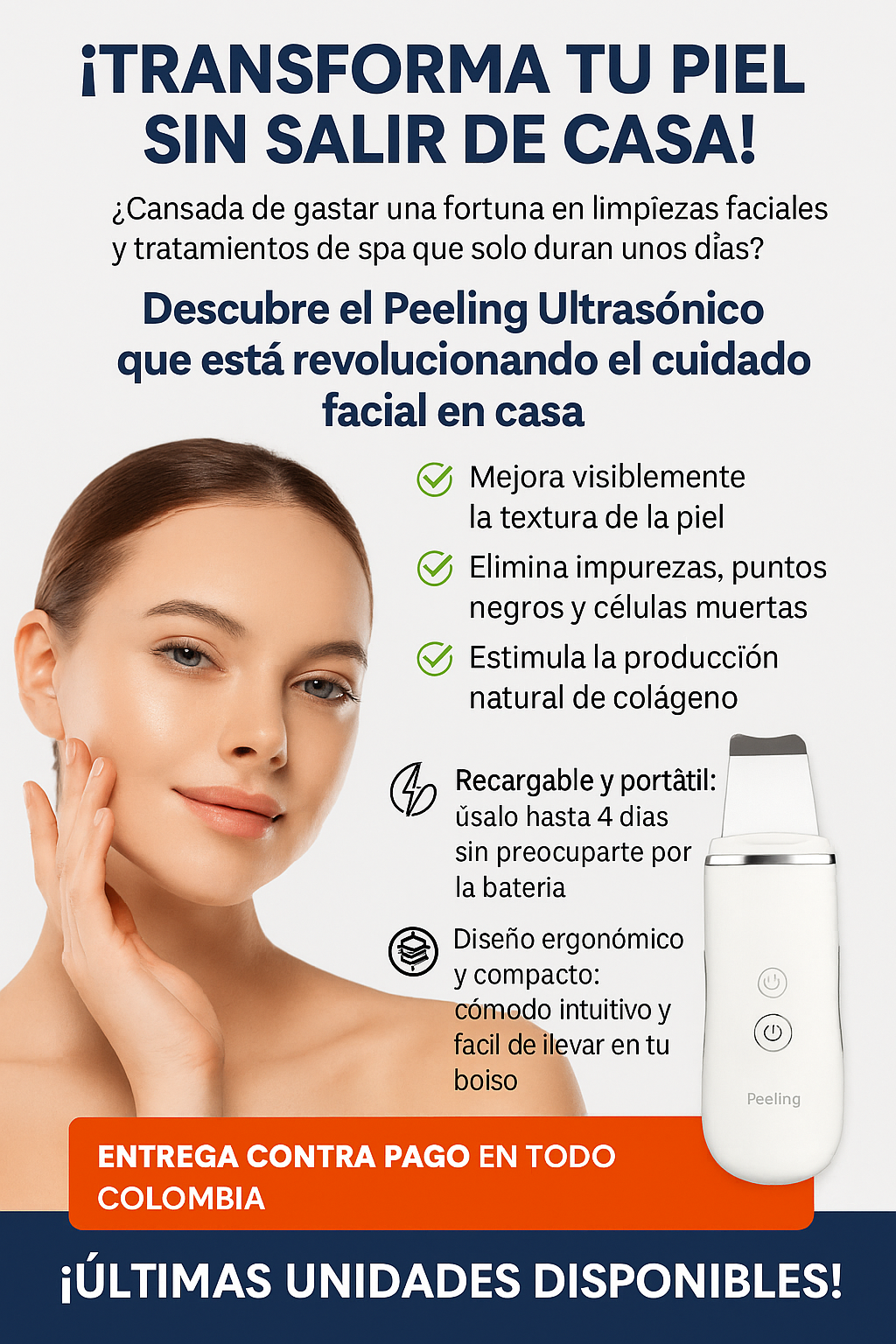 ESPATULA FACIAL ULTRASÓNICA
