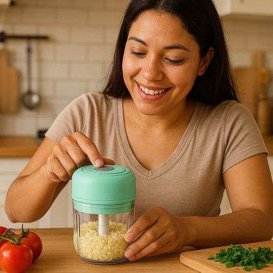 🍴 CORTAX™ – El Mini Picador Eléctrico Que Cambiará Tu Cocina Para Siempre