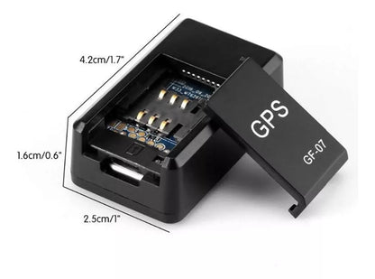 Mini GPS Espía Recargable con Imán – Rastreador Portátil GSM